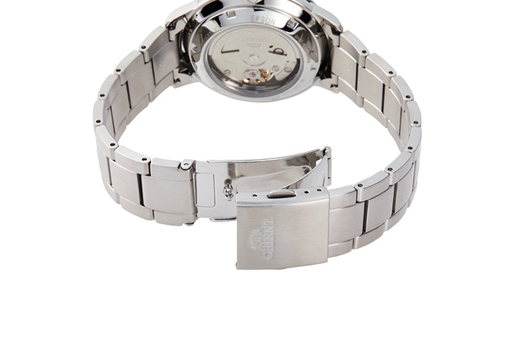 Orient Men's White Open Heart Automatic Watch RA-AR0102S