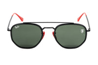 Ray-Ban Men's Sunglasses Ferrari Series Pilot Black RB3748M 028/31