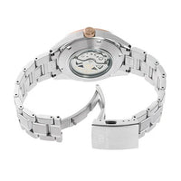 Orient Star Men's Ivory Silver Open Heart Automatic Watch RE-AV0123G