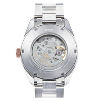 Orient Star Men's Ivory Silver Open Heart Automatic Watch RE-AV0123G