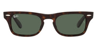 Ray-Ban Junior Sunglasses Burbank Tortoise/Green RJ9083S 710271