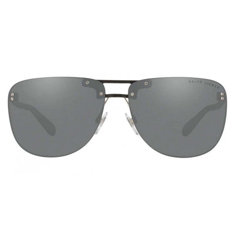 Ralph Lauren Men's Sunglasses Rimless Browline Carbon RL7062 57066G