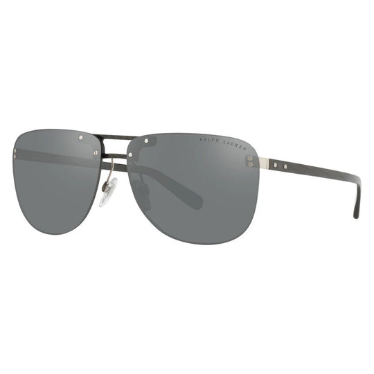 Ralph Lauren Men's Sunglasses Rimless Browline Carbon RL7062 57066G