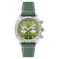 Spinnaker Hull Chronograph Men's Green Retro Watch