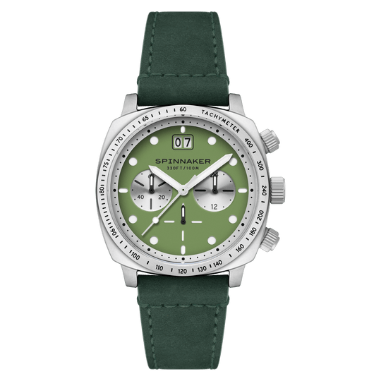 Spinnaker Hull Men's Green Chronograph Watch SP-5068-09