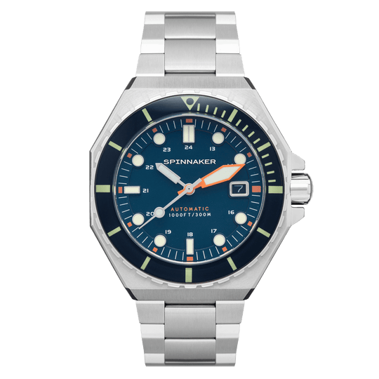 Spinnaker Dumas Men’s Blue Automatic Diver Watch SP-5081-GG