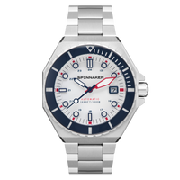 Spinnaker Dumas Men’s White Automatic Diver Watch SP-5081-HH