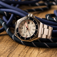 Spinnaker Dumas Men’s White Automatic Diver Watch SP-5081-HH