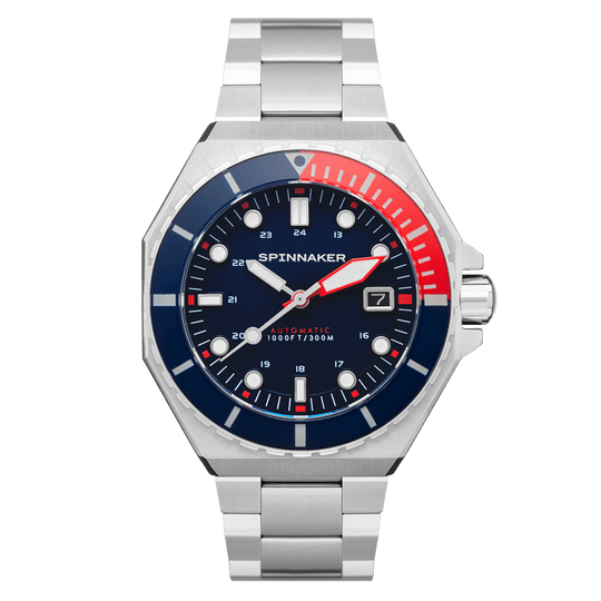 Spinnaker Dumas Men’s Blue Diver Automatic Watch SP-5081-JJ