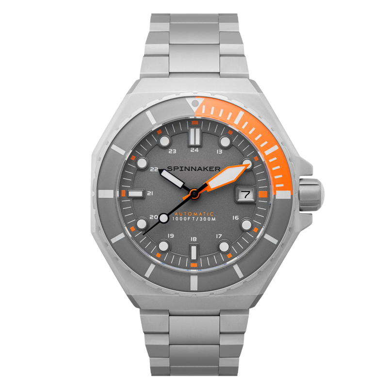 Spinnaker Dumas Men's Grey Dive Automatic Watch SP-5081-LL