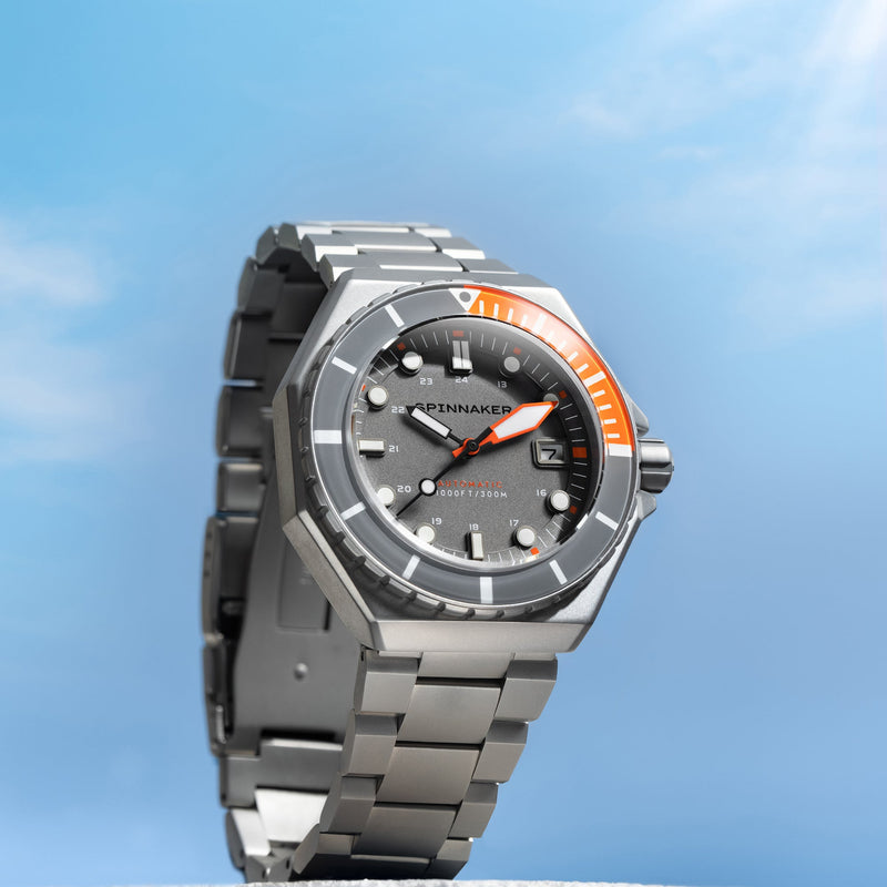 Spinnaker Dumas Men's Grey Dive Automatic Watch SP-5081-LL