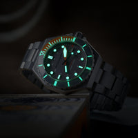 Spinnaker Dumas Men's Grey Dive Automatic Watch SP-5081-LL
