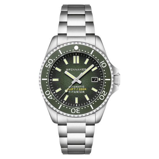 Spinnaker Tesei Titanium Green Automatic Watch SP-5084-77