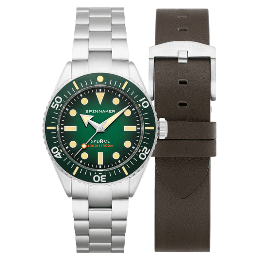 Spinnaker Spence 300 Green Automatic Watch SP-5097-44