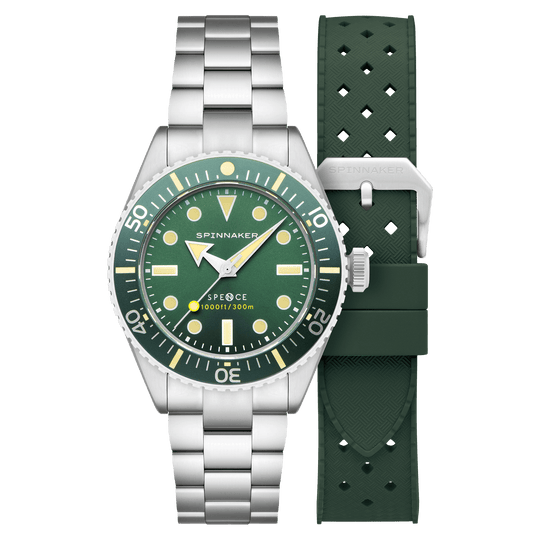 Spinnaker Spence 300 Green Automatic Diver Watch SP-5097-88