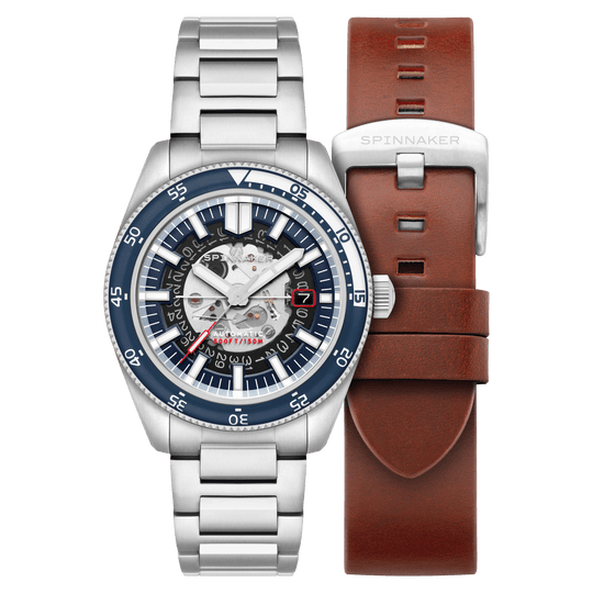 Spinnaker Fleuss Men's Blue Automatic Watch SP-5118-22