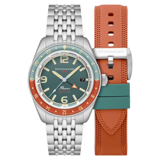 Spinnaker Fleuss GMT Automatic Men's Green Watch SP-5120-33