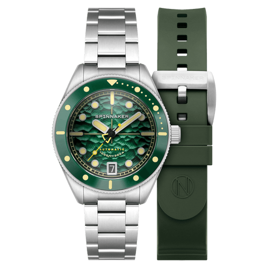 Spinnaker Challenger Men's Green Automatic Watch SP-5159-22