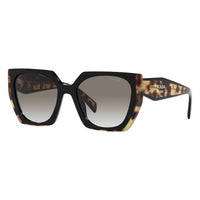 Prada PR15WF Oversized Square Sunglasses Tortoise Black