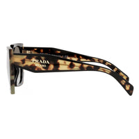 Prada PR15WF Oversized Square Sunglasses Tortoise Black