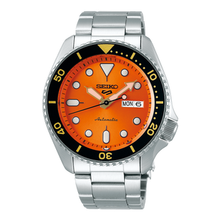 Seiko 5 Sport Men's Orange Watch SRPD59K1