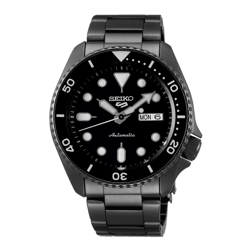 Seiko 5 Sport Men's Black Watch SRPD65K1