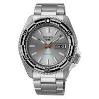 Seiko 5 Sports Rally Diver Men's Silver Automatic Watch SRPK09K1