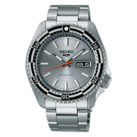 Seiko 5 Sports Rally Diver Men's Silver Automatic Watch SRPK09K1