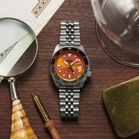 Seiko 5 Sport SKX GMT Men's Orange Watch SS005K1