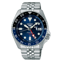 Seiko 5 Sport 'Blueberry' GMT SKX Men's Blue Watch SSK003K1