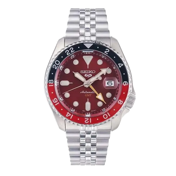 Seiko 5 Sport SKX GMT Men's Red Watch SSK031K1