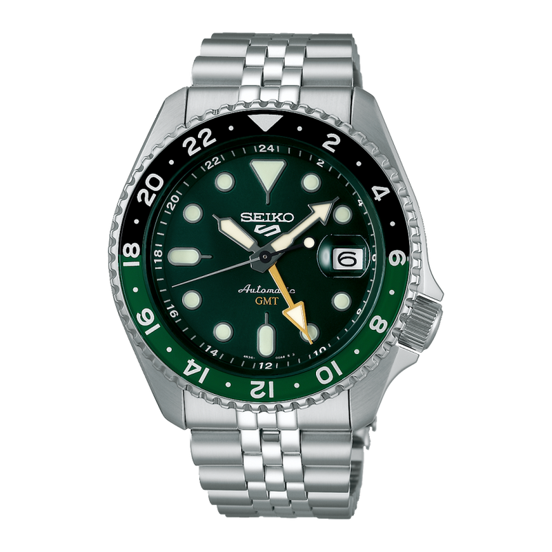 Seiko 5 Sport SKX GMT Men's Green Watch SSK035K1