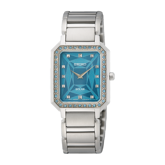 Seiko Solar Ladies Blue Watch SUP451P1