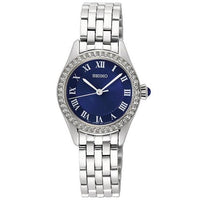 Seiko Diamonds Ladies Blue Watch SUR335P1