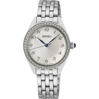 Seiko Daywear Ladies Silver Watch SUR479P