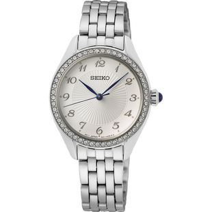 Seiko Daywear Ladies Silver Watch SUR479P