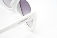 Swarovski Funky Women's Sunglasses Cat Eye Pilot White SK0108-F-21B