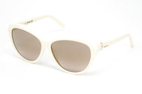 Swarovski Women's Sunglasses Oval Cat Eye Cream Brown