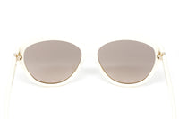 Swarovski Women's Sunglasses Oval Cat Eye Cream Brown