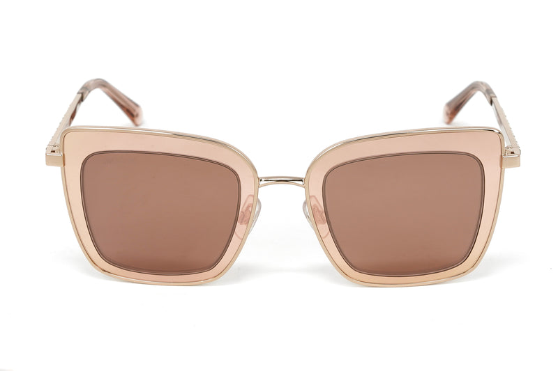Swarovski Women's Sunglasses Square Cat Eye Gold Pink