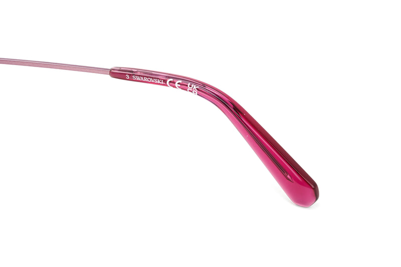 Swarovski Women's Sunglasses Irregular Pink Mirrored