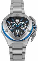 Tonino Lamborghini Spyder X SS Chronograph Date steel Blue T9XC-SS-B