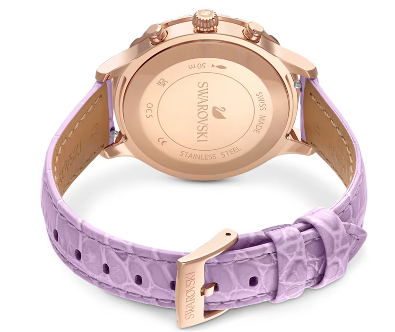Swarovski Watch Octea Lux Chrono Purple Swarovski Watch Octea Lux Chrono Purple