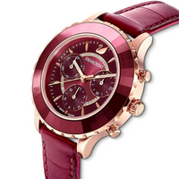 Swarovski Watch Octea Lux Chrono Red Purple 5547642
