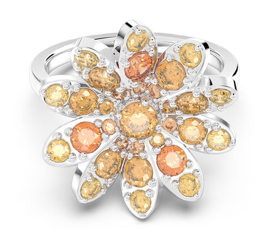Swarovski Eternal Flower Ring Multicoloured