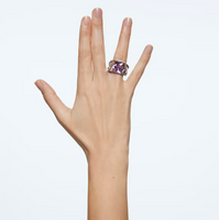 Swarovski Curiosa Ring Cocktail Violet