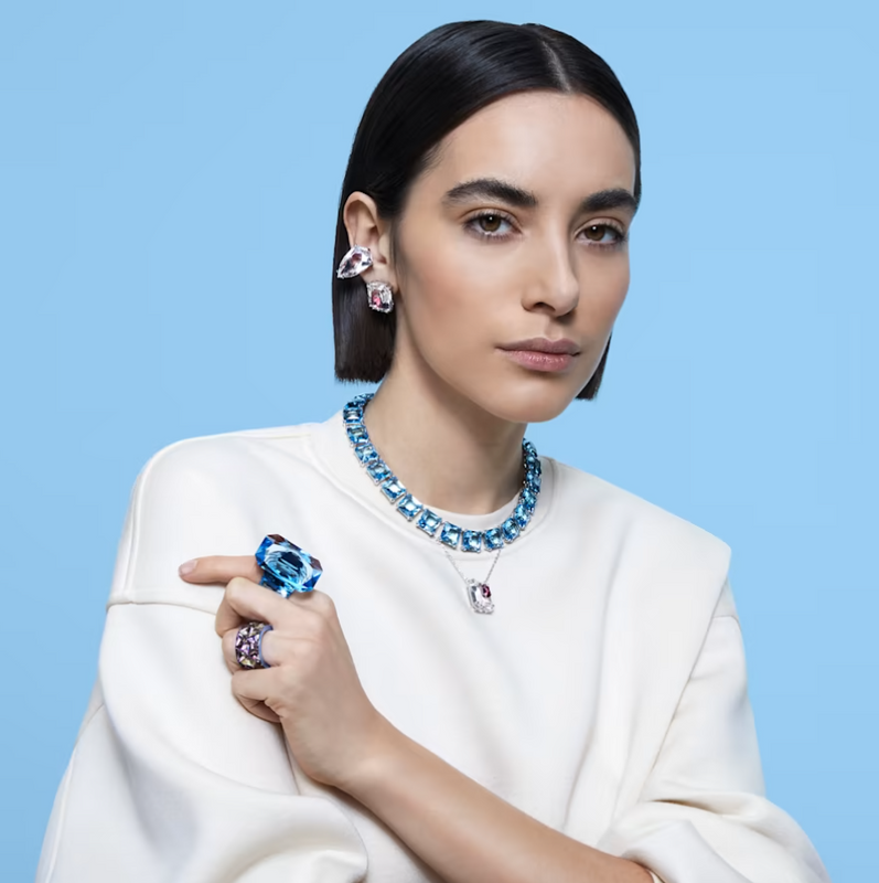 Swarovski Curiosa Ring Cocktail Violet