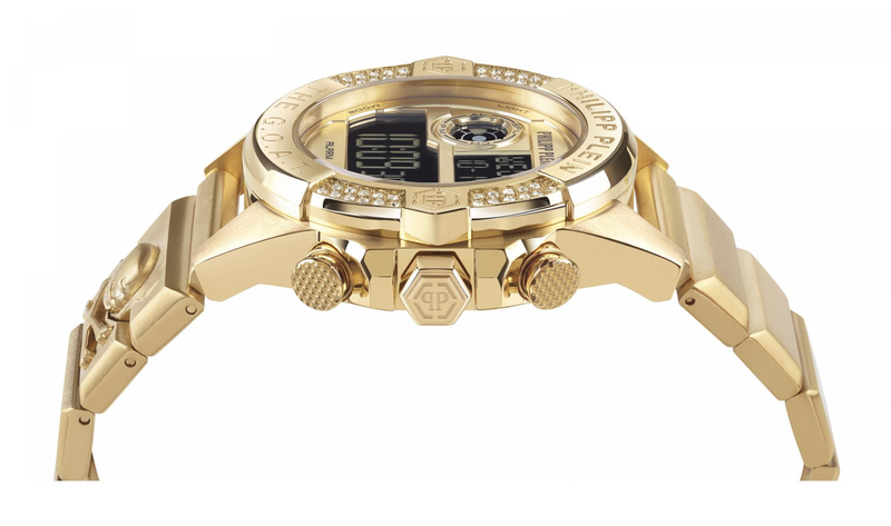 Philipp Plein Digital Watch The G.O.A.T. Gold PWFAA0621