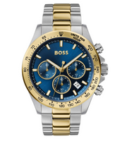 BOSS Watch Chronograph Hero Two Tone Blue HB1513767