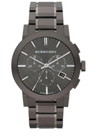 Burberry Men's Chronograph The City Black PVD 42mm Watch